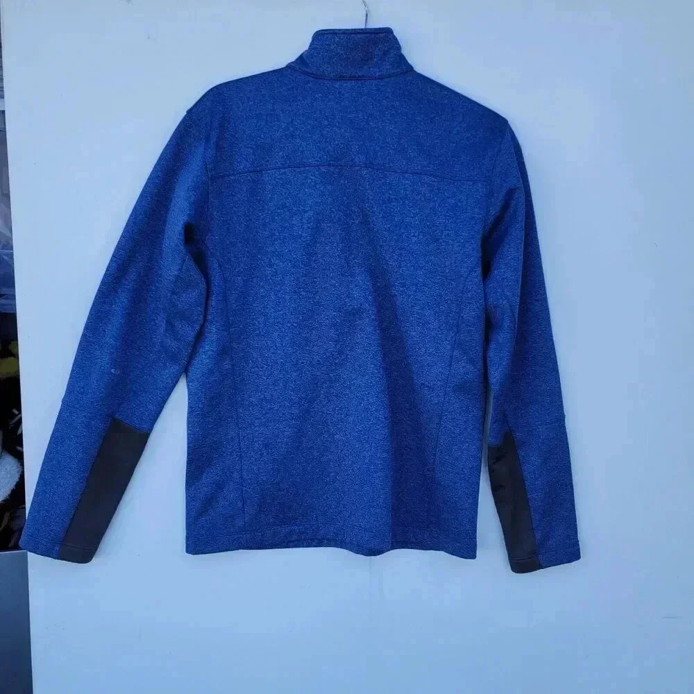 The North Face Blue Half Zip Sweatshirt Mens Sz Small